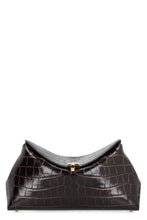 Load image into Gallery viewer, "Printed leather clutch crocodile"
