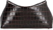 Load image into Gallery viewer, "Printed leather clutch crocodile"
