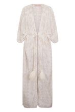 Load image into Gallery viewer, .Long light and soft cardigan with belt
