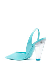 Load image into Gallery viewer, 3JUIN With Heel Clear Blue
