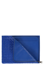 Load image into Gallery viewer, 15 Intrecciato flat pouch
