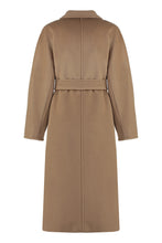 Load image into Gallery viewer, 101801 Icon Coat wool and cashmere double-breasted
