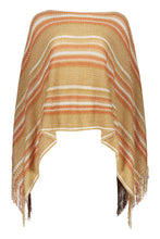 Load image into Gallery viewer, Fringed knit poncho
