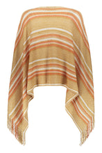 Load image into Gallery viewer, Fringed knit poncho
